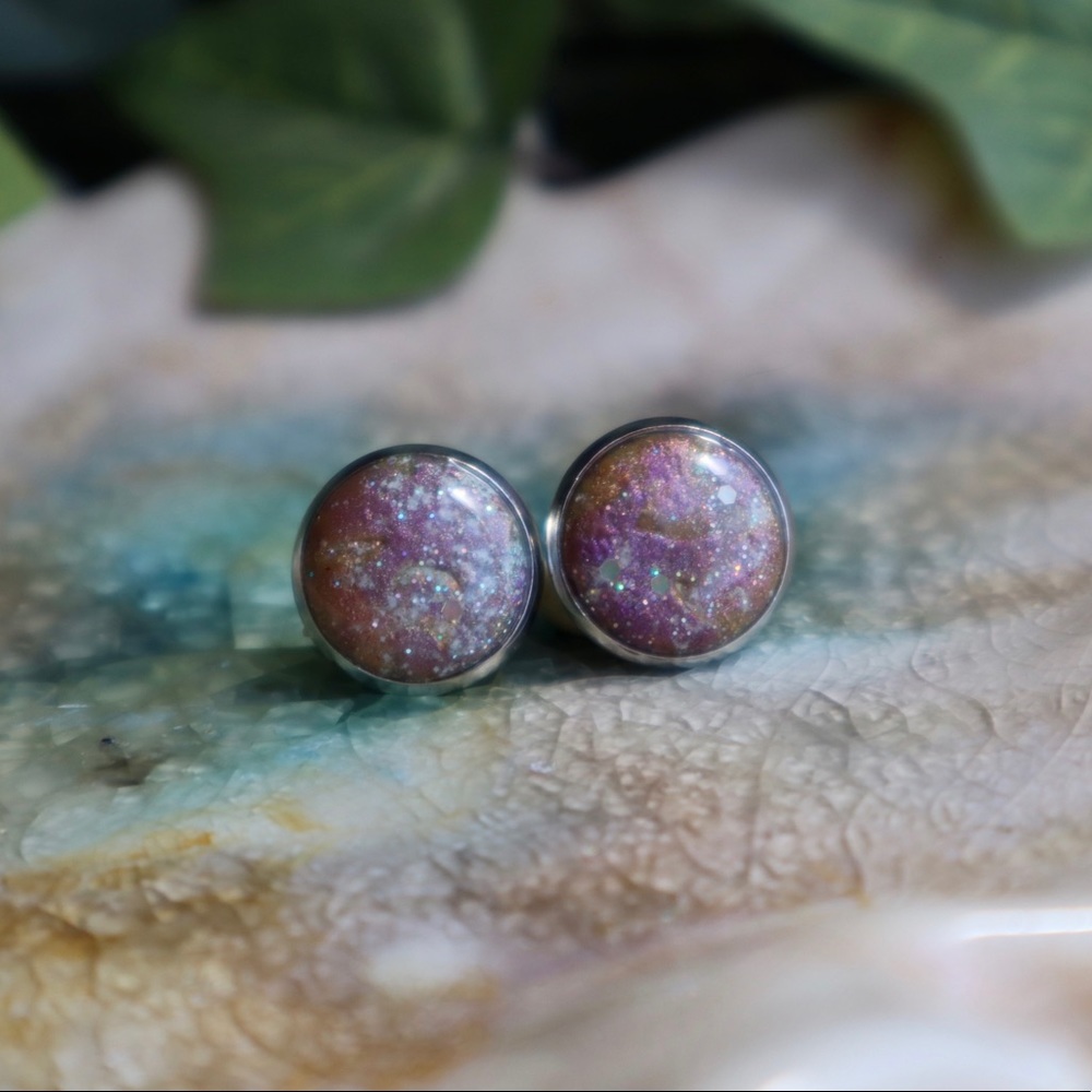 Handmade Polymer Clay Stud Earrings